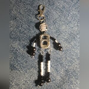 Handcrafted Soda Tab Keychain